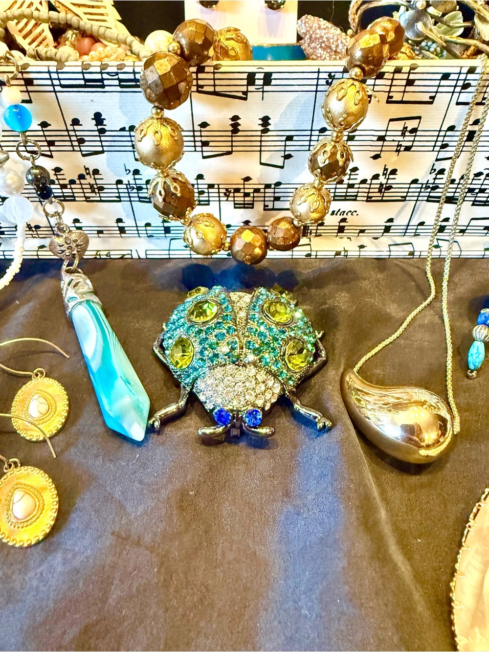 Whimsical Music Box Vintage Jewelry Bundle with Kate Spade Pieces 🧚🩷🧚🩷 - Picture 5 of 12